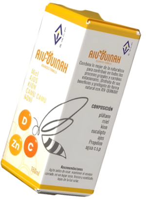 Frasco de producto Aivlife Quinua H para descubrir